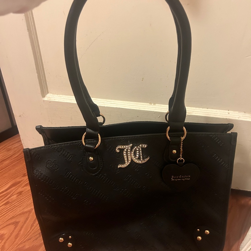 Juicy Couture Black Tote Bag